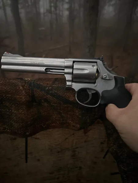 Smith & Wesson 357 magnum Stainless 