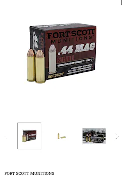 Fort Scott ammunition 