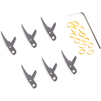 Swhacker Levi Morgan Series Replacement Blades - 2 in. Blade 100 gr. 6 pk.