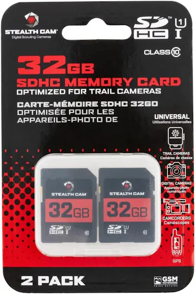 Stealth Cam SD Memory Card 32GB