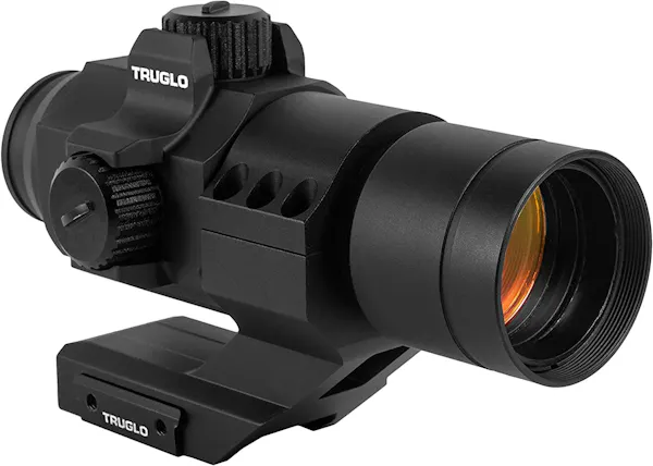 TruGlo Ignite Red Dot Sight - Black 30mm Green Reticle Cantilever Mount