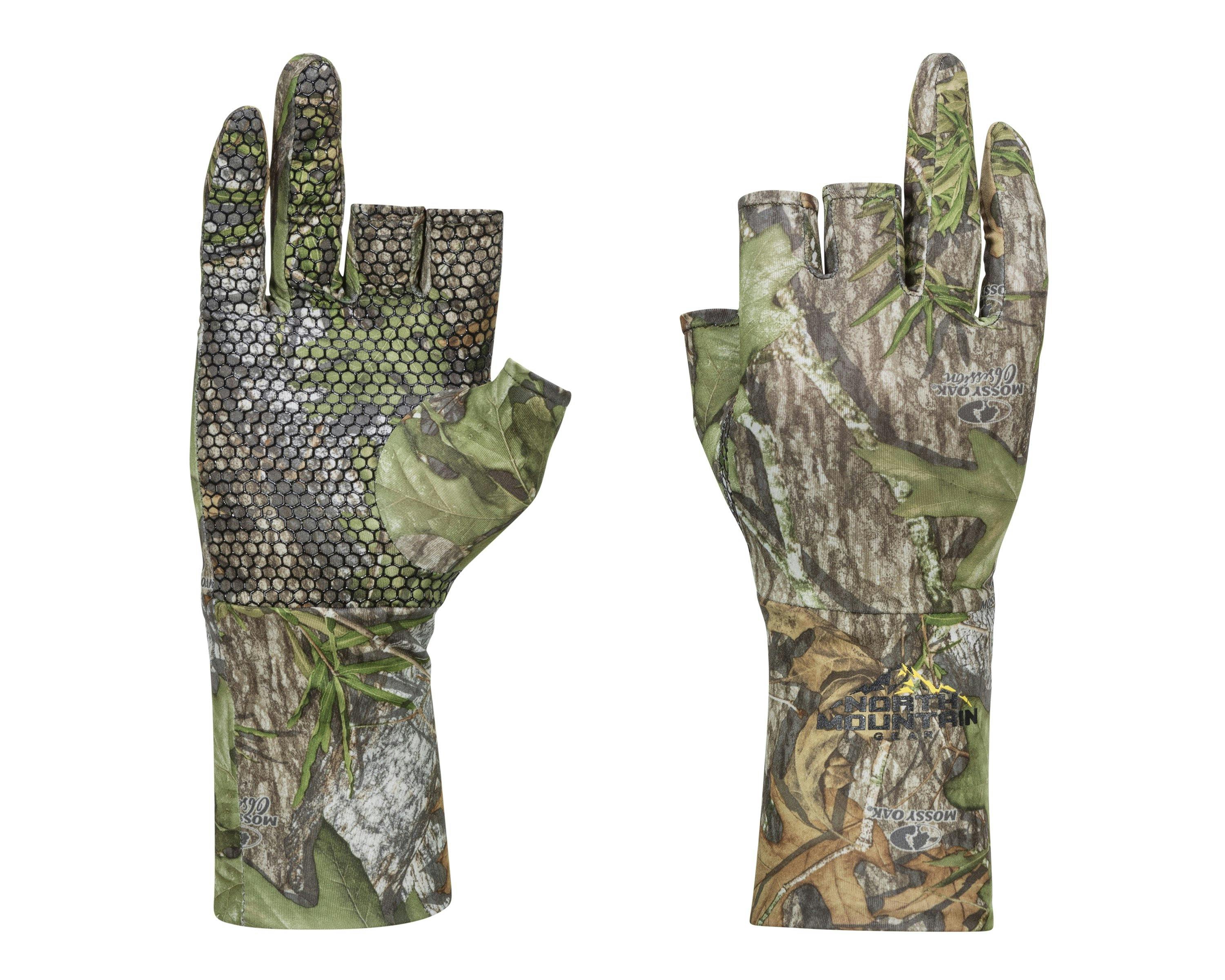 North Mountain Gear Mossy Oak Obsession Fingerless Turkey Glove and Balaclava 