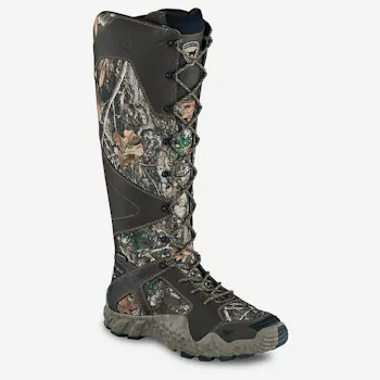 Irish Setter Boots Vaprtrek™ Men's 17-inch Waterproof Leather Realtree® Camo Snake Boot