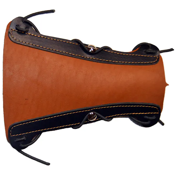 Bateman Traditional Leather Narrow Armguard