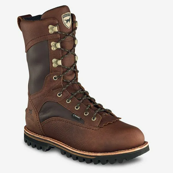Irish Setter Boots Elk Tracker Men's 12-inch Waterproof Leather And Insulated Boot - Brown Leather