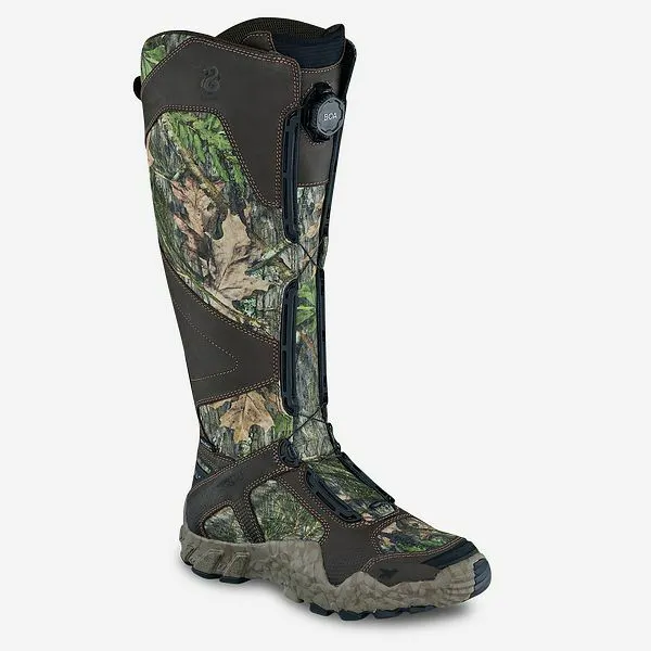Irish Setter Boots Vaprtrek™ Men's 17-inch Waterproof Leather Mossy Oak® Camo Snake Boot