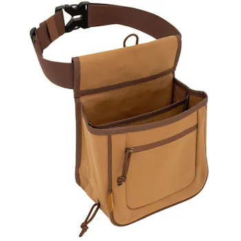 Allen Rival Double Compartment Shell Bag - Brown