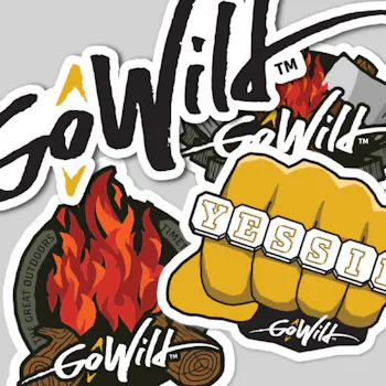 GoWild Rewards Sticker