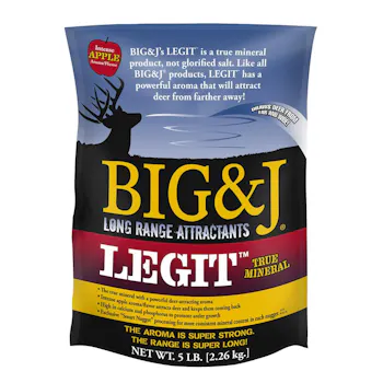 Big And J Legit True Mineral Attractant - Apple 5 lbs. - Apple Flavor 5 lbs.