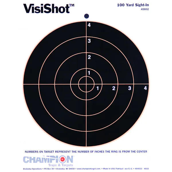 Champion VisiShot Circle Target - 8 in. 10 pk
