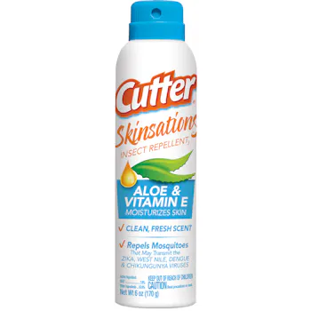 Cutter Skinsations Insect Repellent - 7% DEET 6 oz.