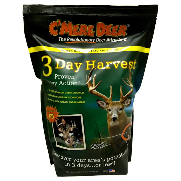 C' Mere Deer Cmere Deer 3 Day Harvest Attractant - 5.5 lb. Bag