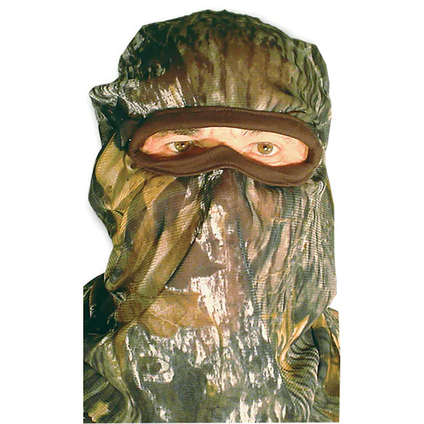 Quaker Boy Bandit Elite Facemask - Mossy Oak Break-Up