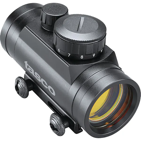Tasco Propoint Riflescope - Black 1x30 5 MOA Red Dot Weaver/Tip Off Mount
