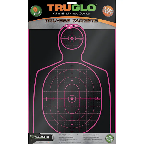 TruGlo TruSee Splatter Silhouette Target