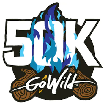 GoWild 50K Club Sticker