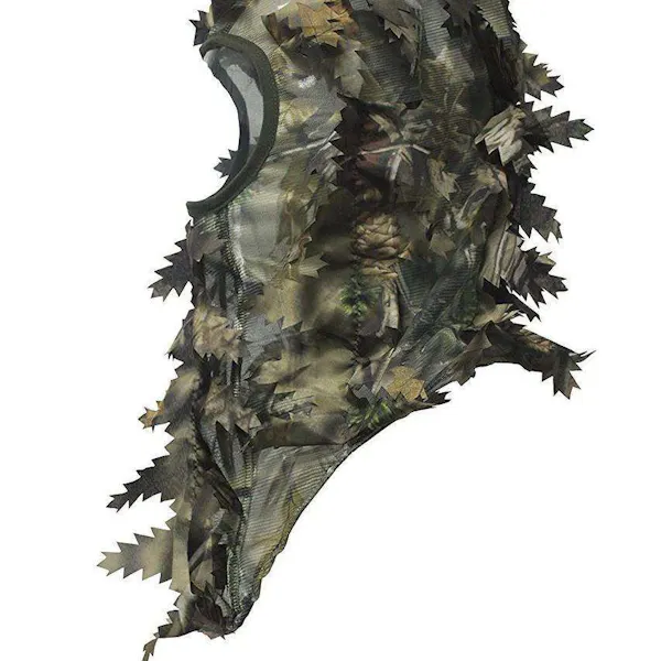 North Mountain Gear 3D Leafy Hunting Face Mask Ambush Brown