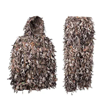 North Mountain Gear Premium Light Weight Solid Shell Woodland Brown Leafy Suit