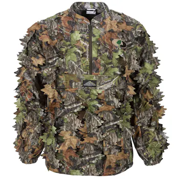 North Mountain Gear Mossy Oak Obsession Leafy Pullover - 1/2 Zip - Without Hood
