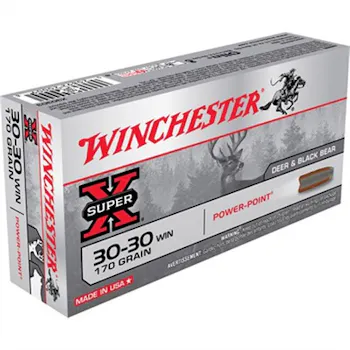 Winchester Super-X Ammo 30-30 Winchester 170gr Power-Point