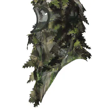 North Mountain Gear 3D Leafy Hunting Face Mask Ambush Green