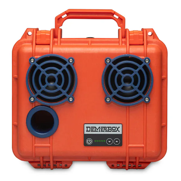 DemerBox Game Day Orange & Navy DB2 Speaker